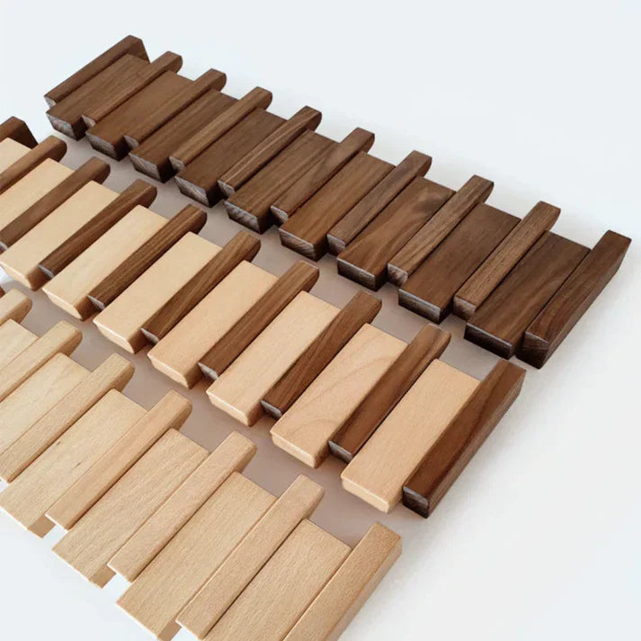 HarmonyWood houten piano kapstok