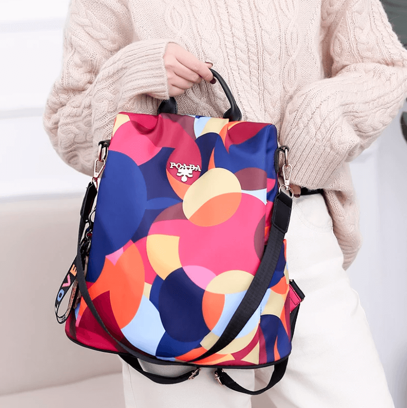 Anti-diefstal rugzak voor dames – inhoud: Onder 20 Liter