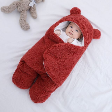 Babyslaapdeken met beermotief