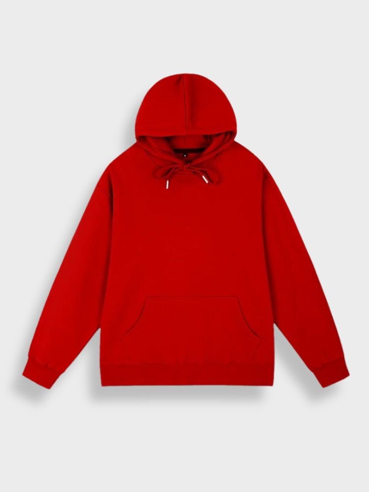Oversized heren hoodie met print — afbeelding 30