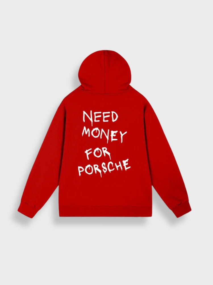 Oversized heren hoodie met print — afbeelding 29