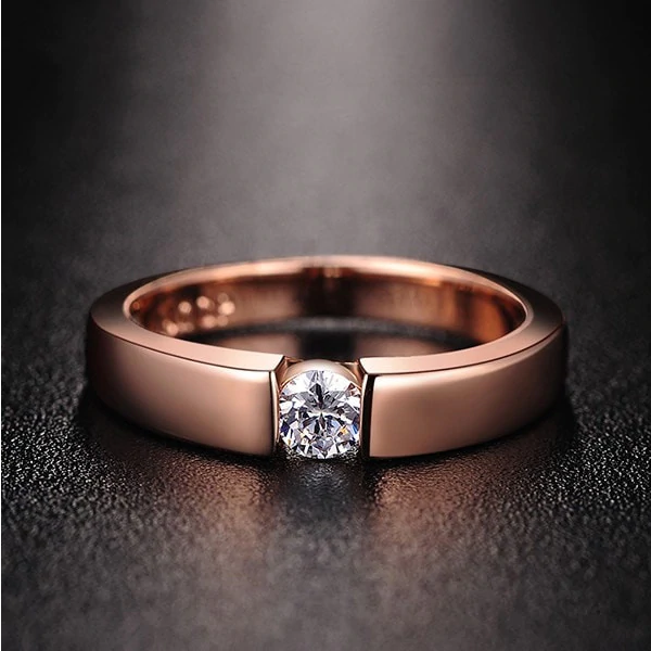Klassieke ring Diamant love