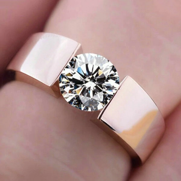 Klassieke ring Diamant love