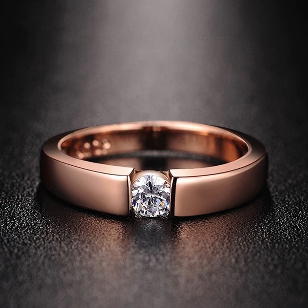 Klassieke ring Diamant love
