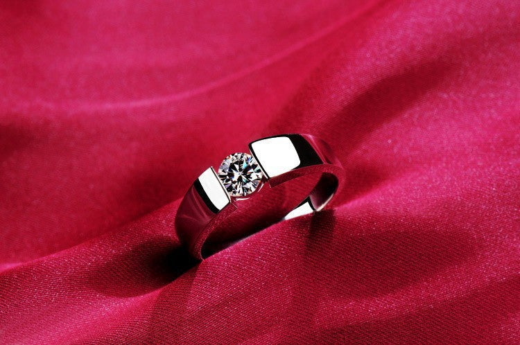 Klassieke ring Diamant love