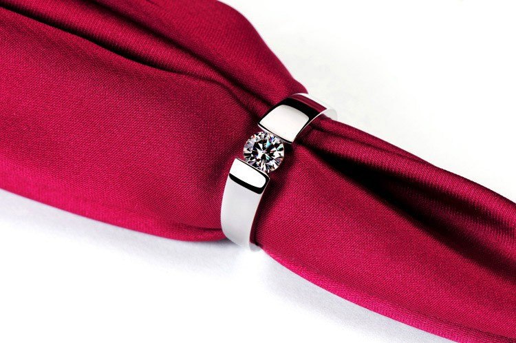 Klassieke ring Diamant love