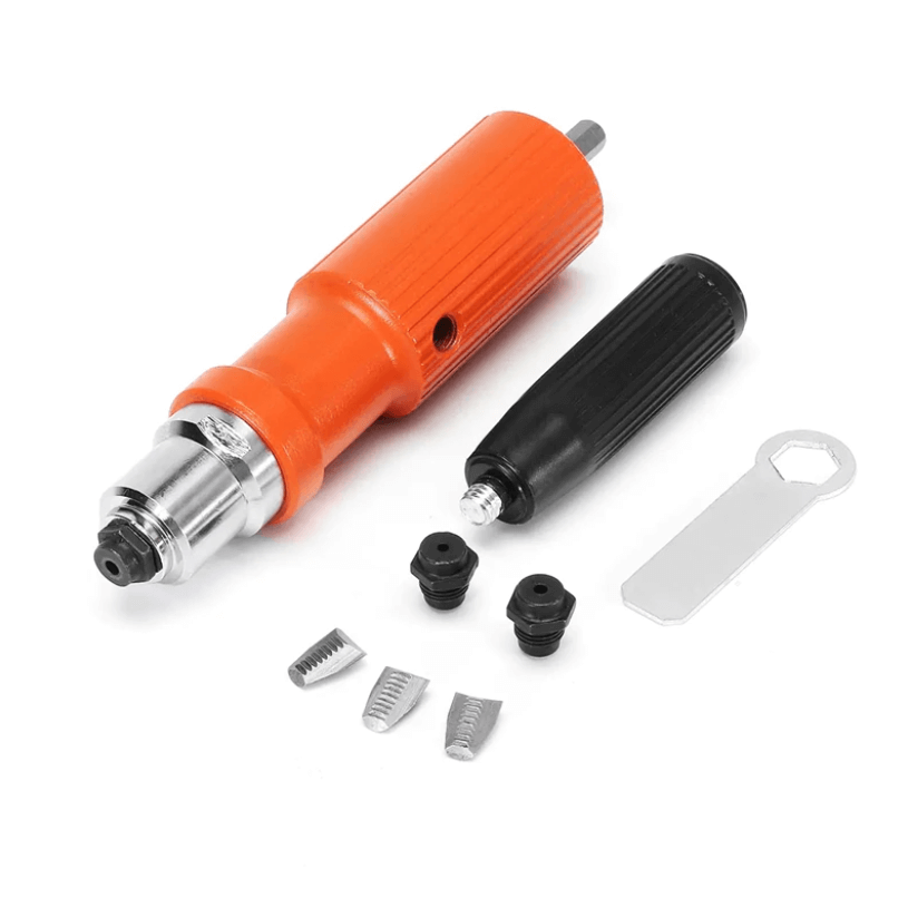 Booradapter voor klinknagels