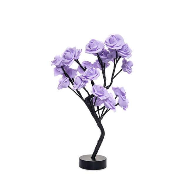 Boomlamp met rozen