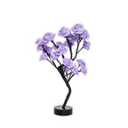 Boomlamp met rozen