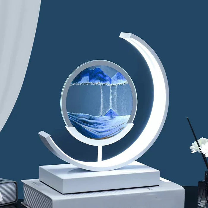 3D zandschelp tafellamp