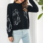 Damestrui met katten Kebell