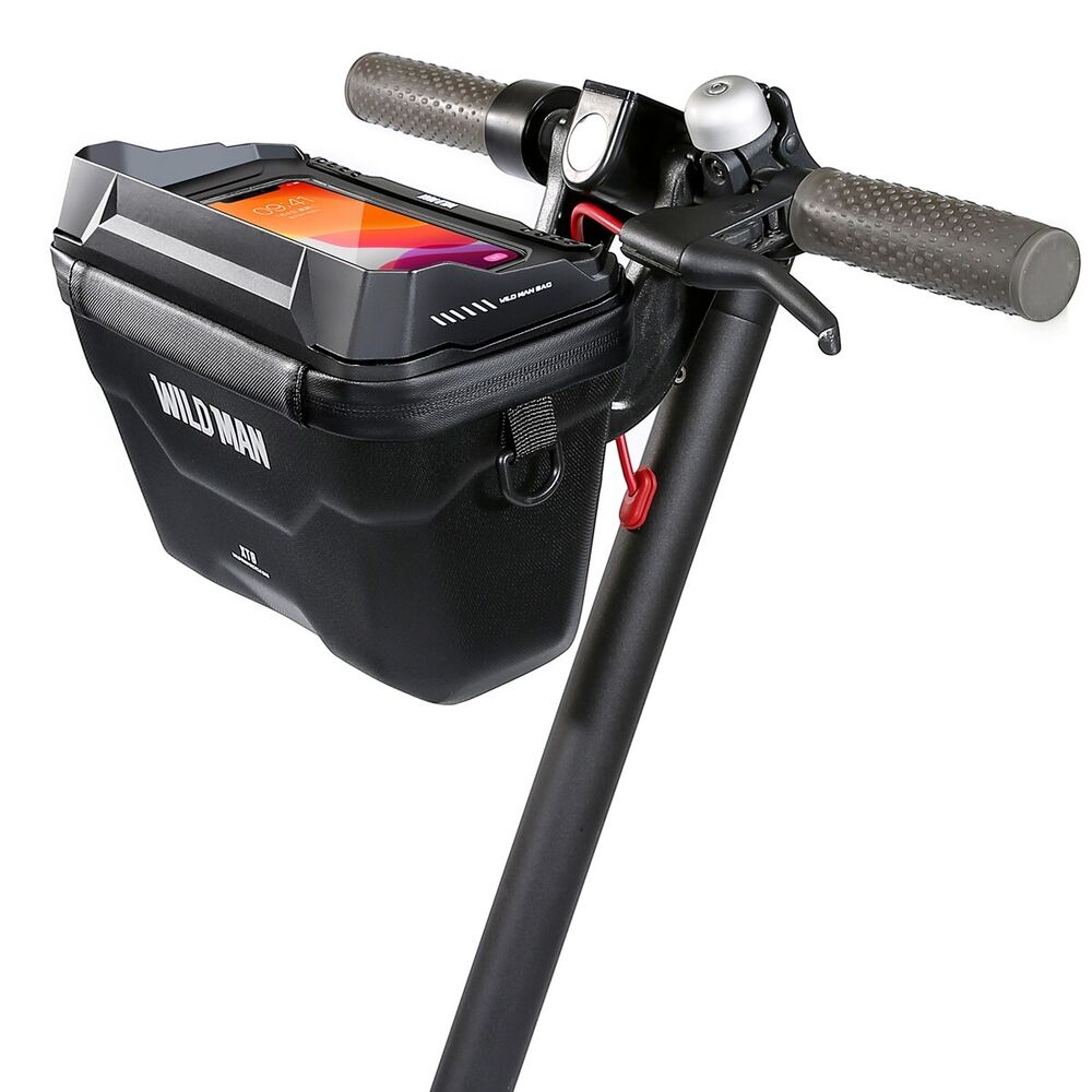 Fietsstuurtas voor smartphone en essentials
