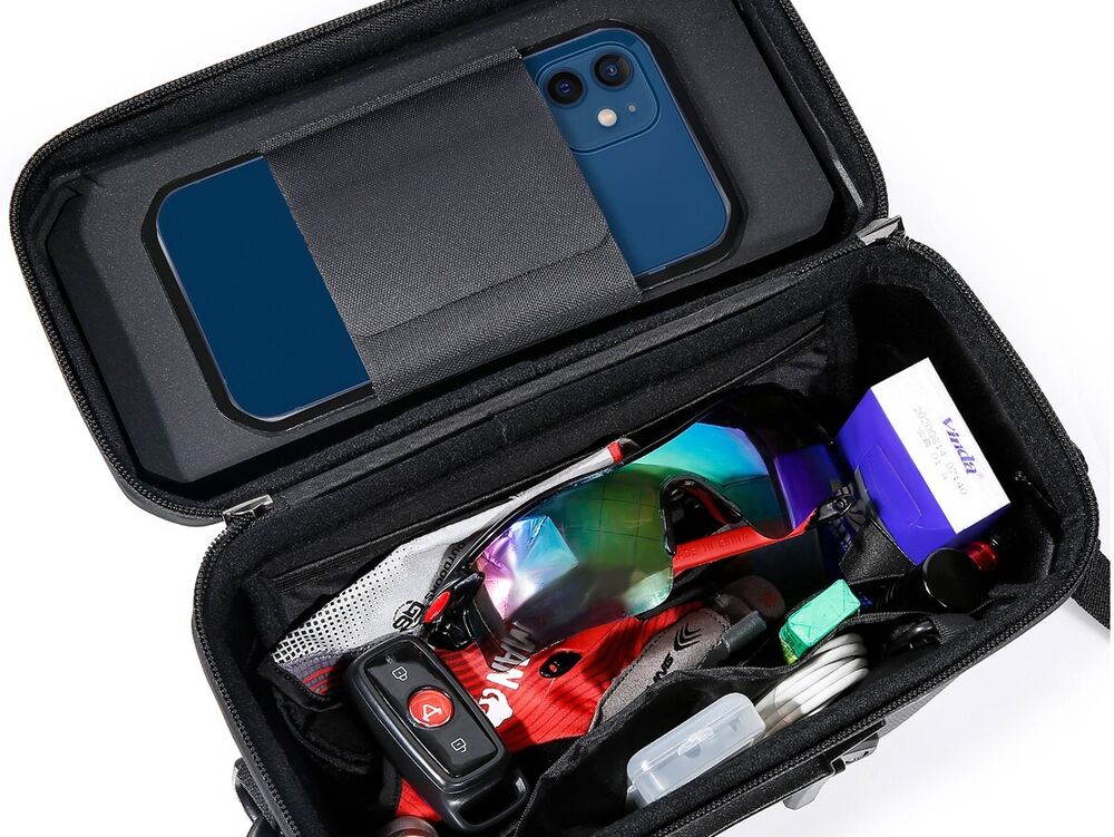 Fietsstuurtas voor smartphone en essentials