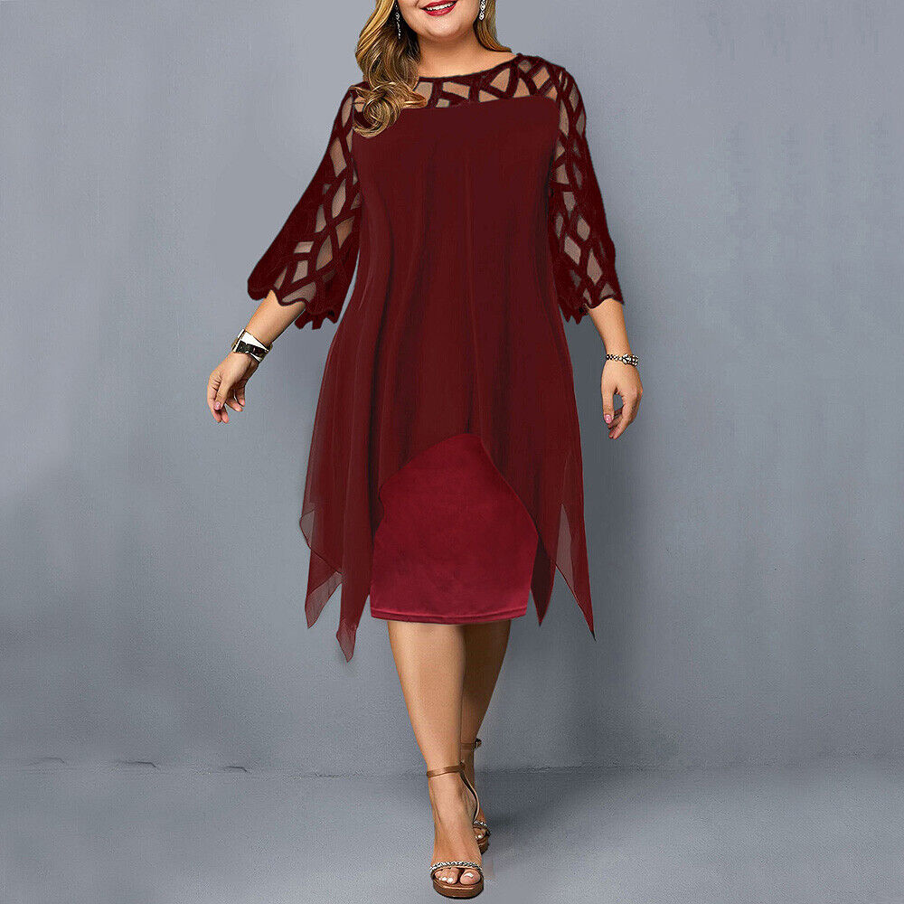 Christa | Plus-size jurk van soepel materiaal