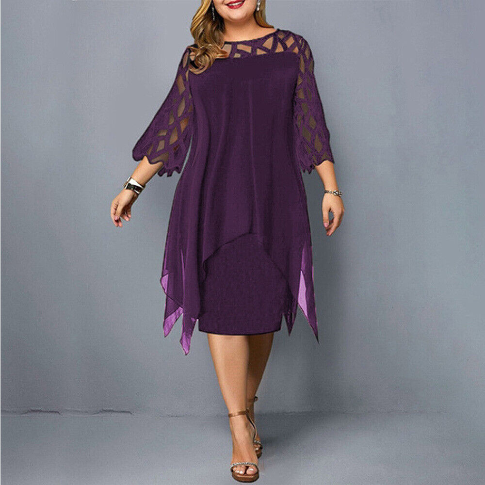 Christa | Plus-size jurk van soepel materiaal
