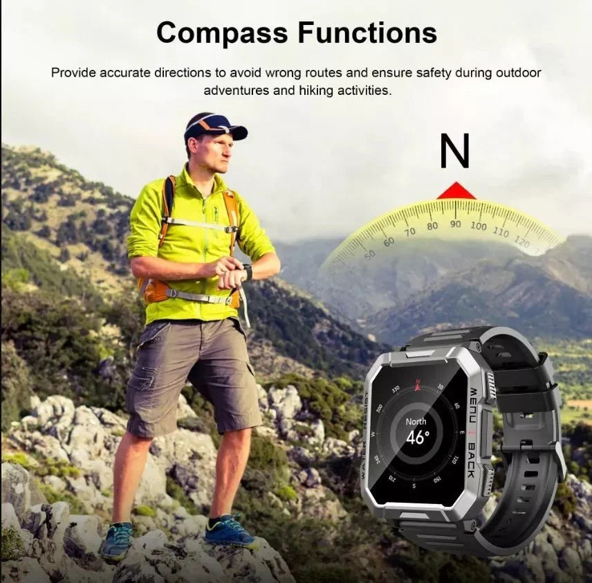 Smartwatch voor avonturiers