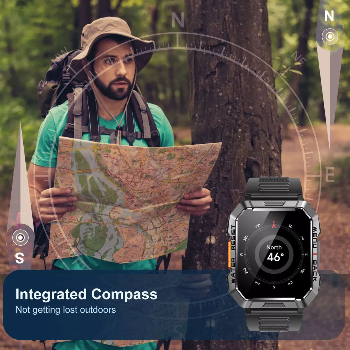Smartwatch voor avonturiers