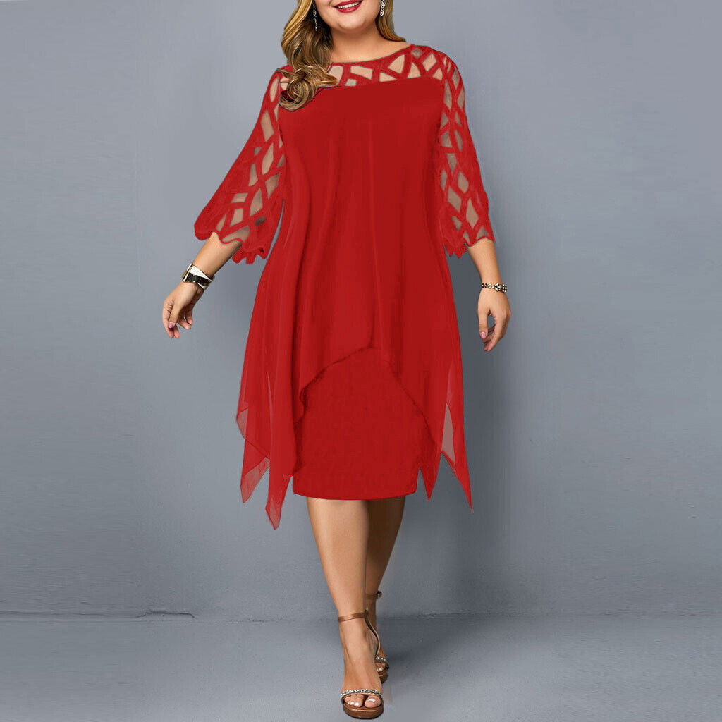 Christa | Plus-size jurk van soepel materiaal