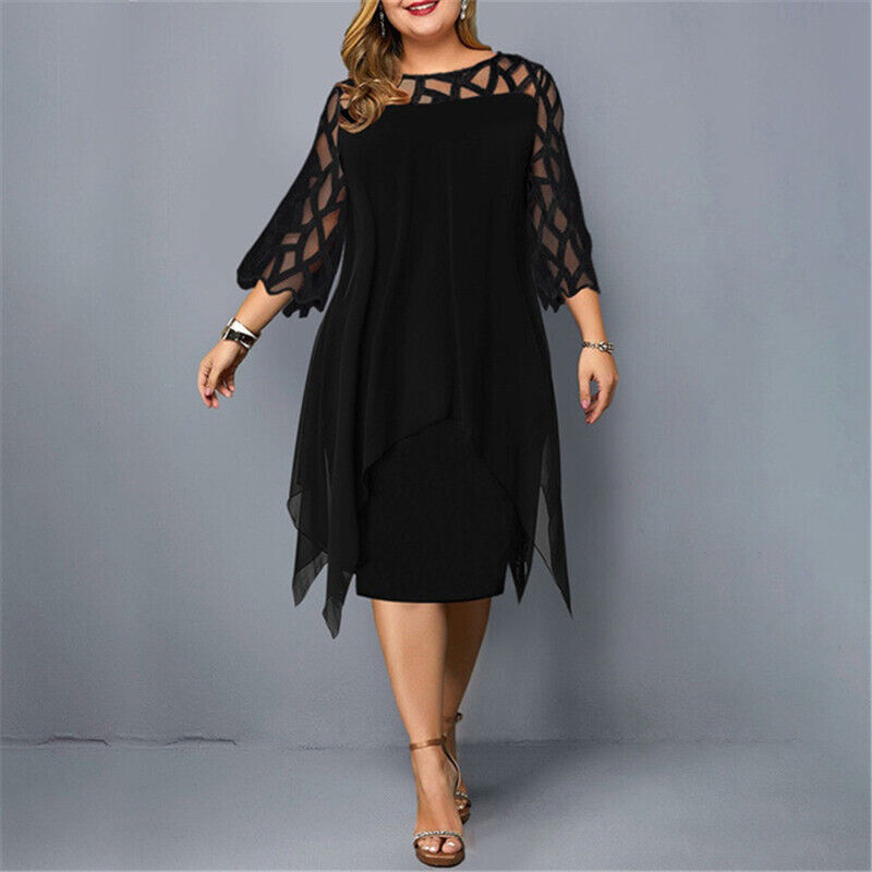 Christa | Plus-size jurk van soepel materiaal