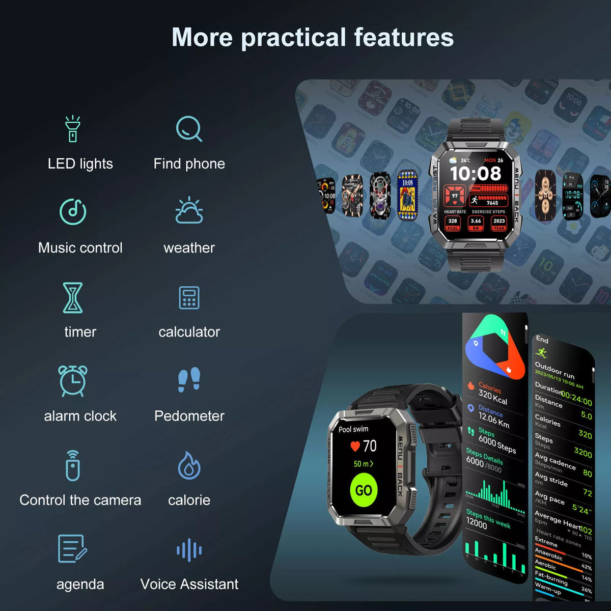 Smartwatch voor avonturiers