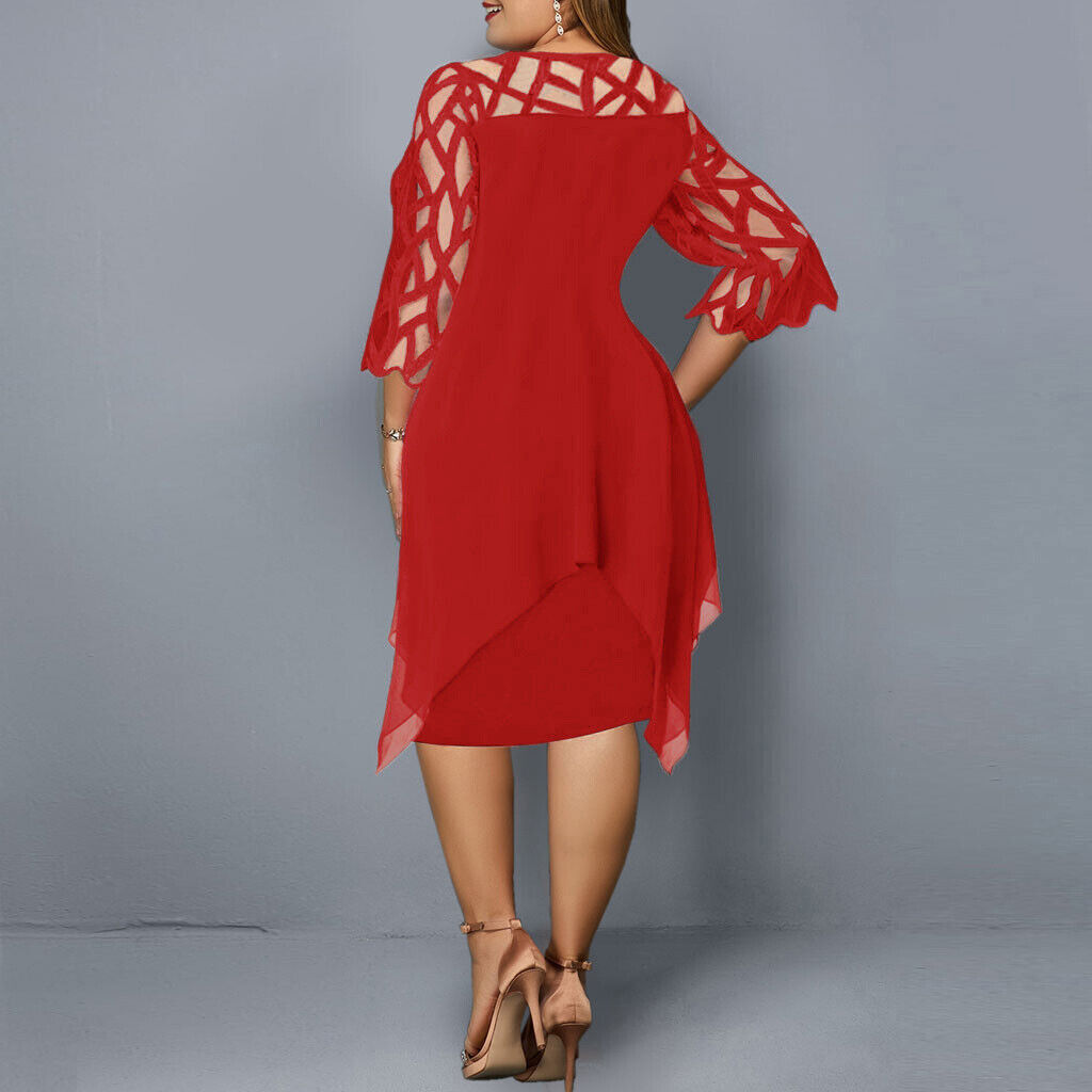 Christa | Plus-size jurk van soepel materiaal
