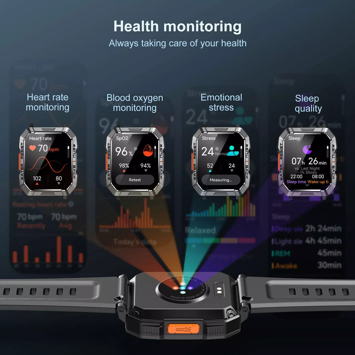 Smartwatch voor avonturiers