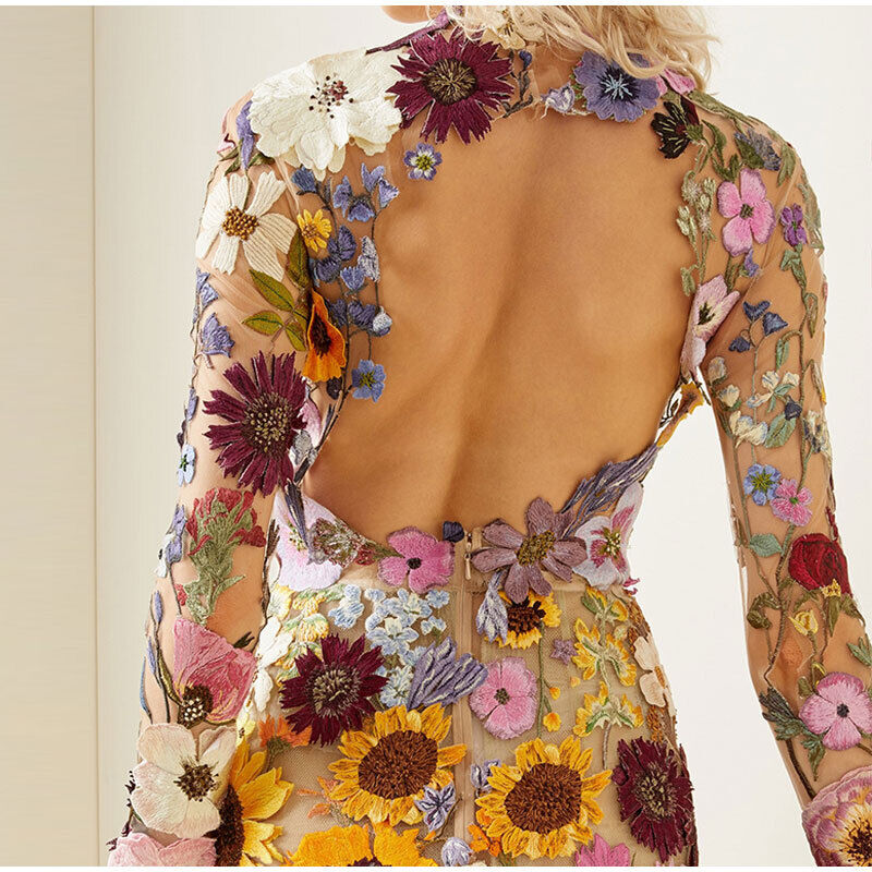 Romantische bloemenjurk met fijne details