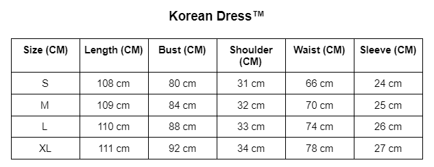 Jurk in Koreaanse stijl