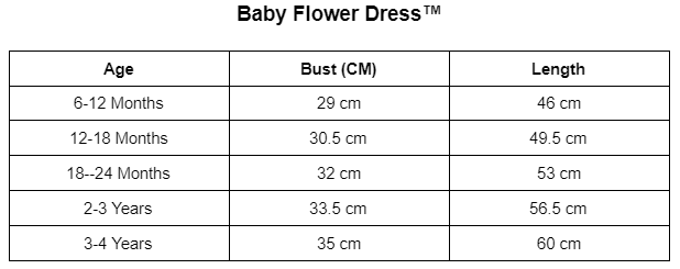 Jurk BabyFlower