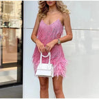 Glamoureuze cocktailjurk