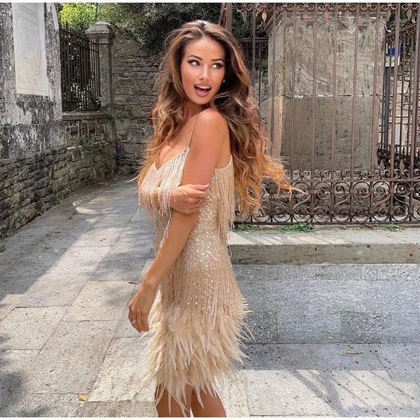 Cocktailjurk GlamorGlow