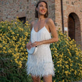 Glamoureuze cocktailjurk