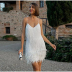 Glamoureuze cocktailjurk