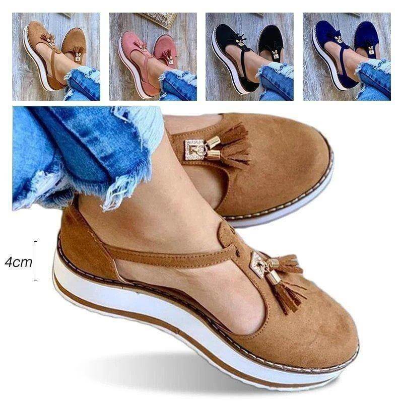 Fashion fringe – casual sandalen