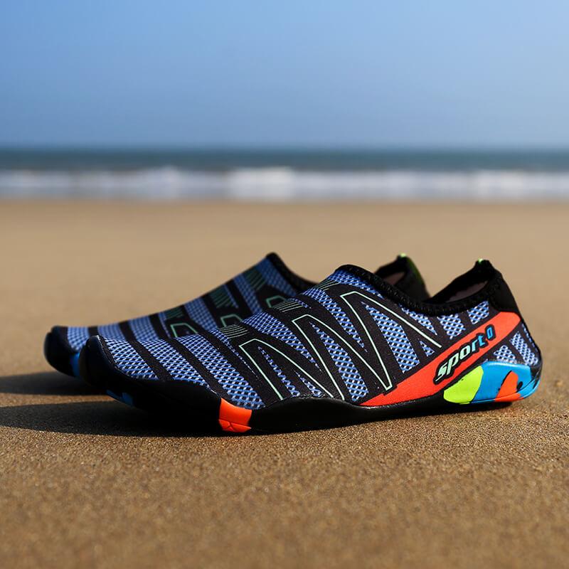 Uniseks waterschoenen met drainagezool