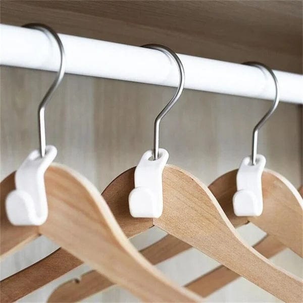 Ruimtebesparende kleerhangerset