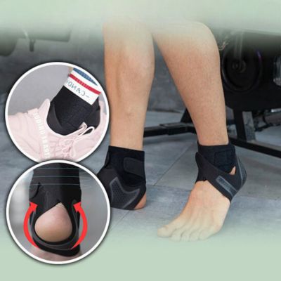 Compressie enkelbrace met kruisfixatie