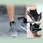 Compressie enkelbrace met kruisfixatie