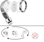 Eco douchekop | filtert het water automatisch – materiaal: ABS Body+Roestvast stalen paneel — afbeelding 9