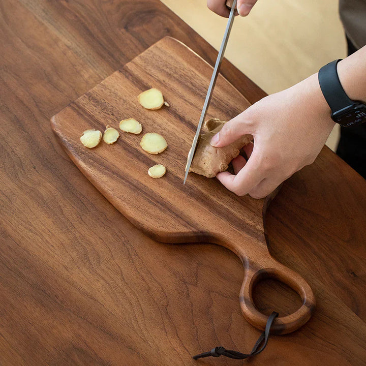 2-Pack walnoot houten snijplanken