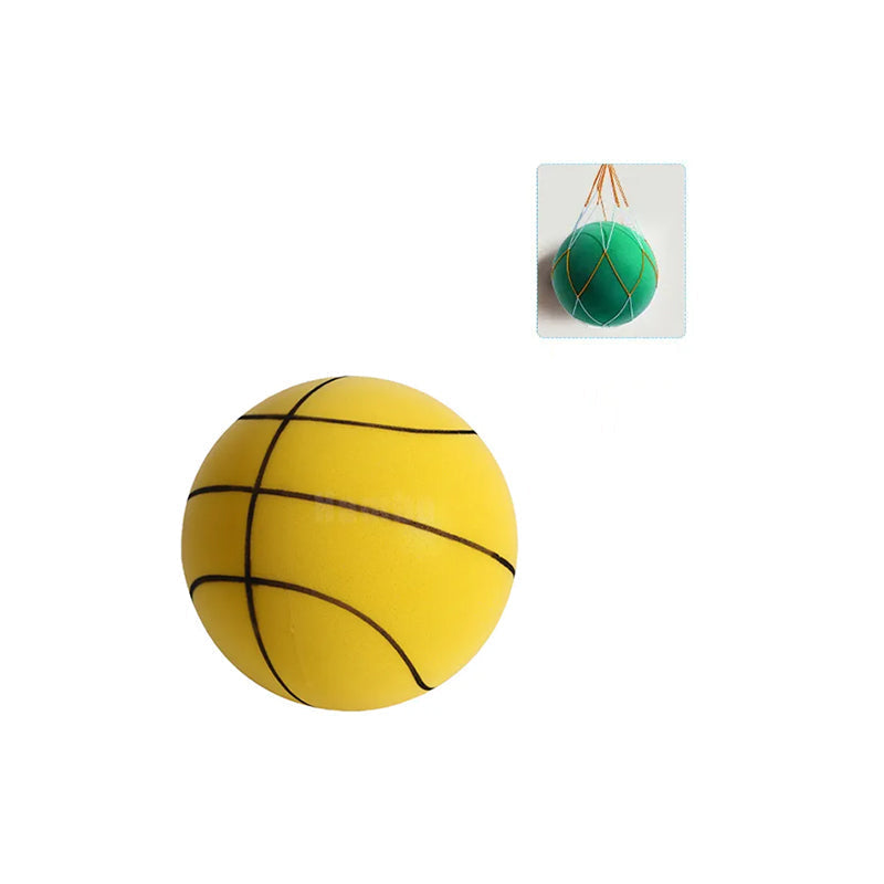 Geluidloze basketbal van pu-schuim voor kinderen
