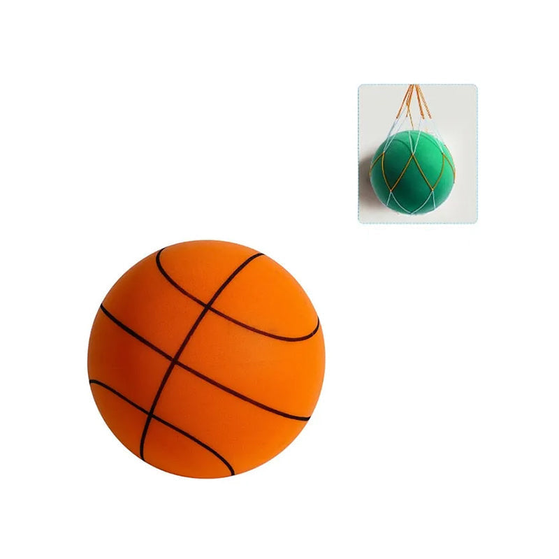 Geluidloze basketbal van pu-schuim voor kinderen