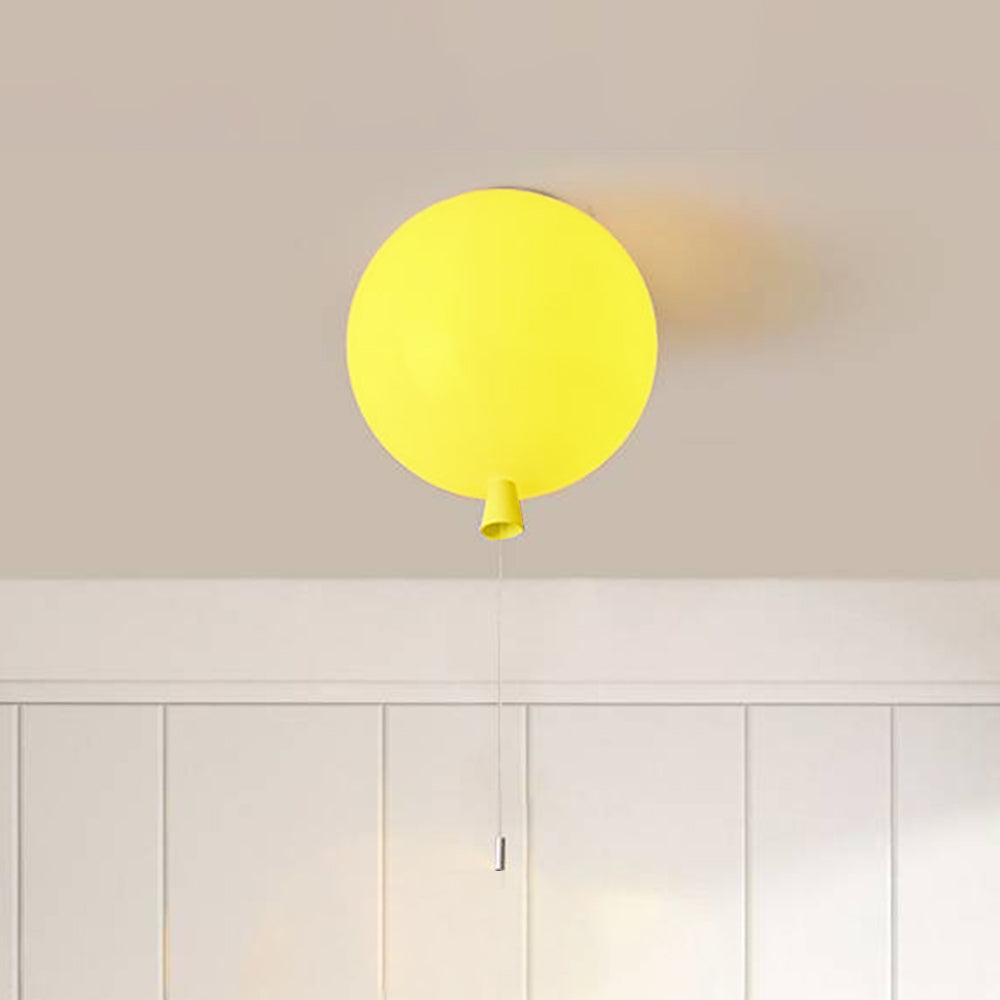 Compacte moderne LED ballon plafondlamp