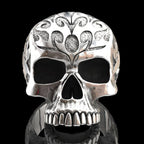 Gesneden schedel ring