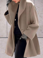 Losse dames winterjas