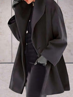 Losse dames winterjas