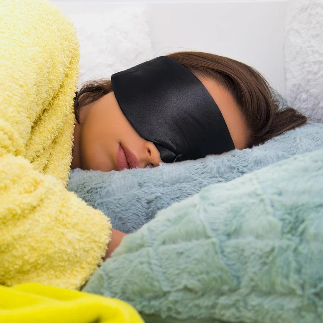Zijden slaapmasker