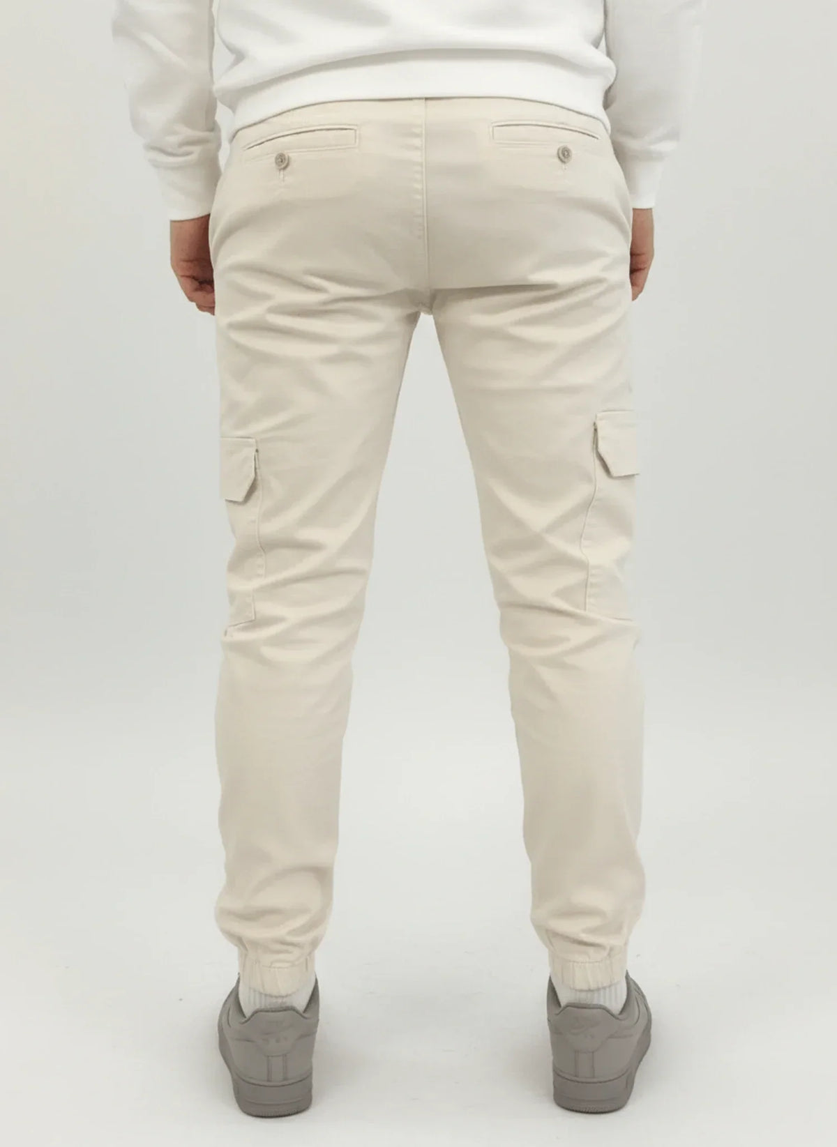 Ioan | Slim-fit herencargojogger met elastische enkelboorden
