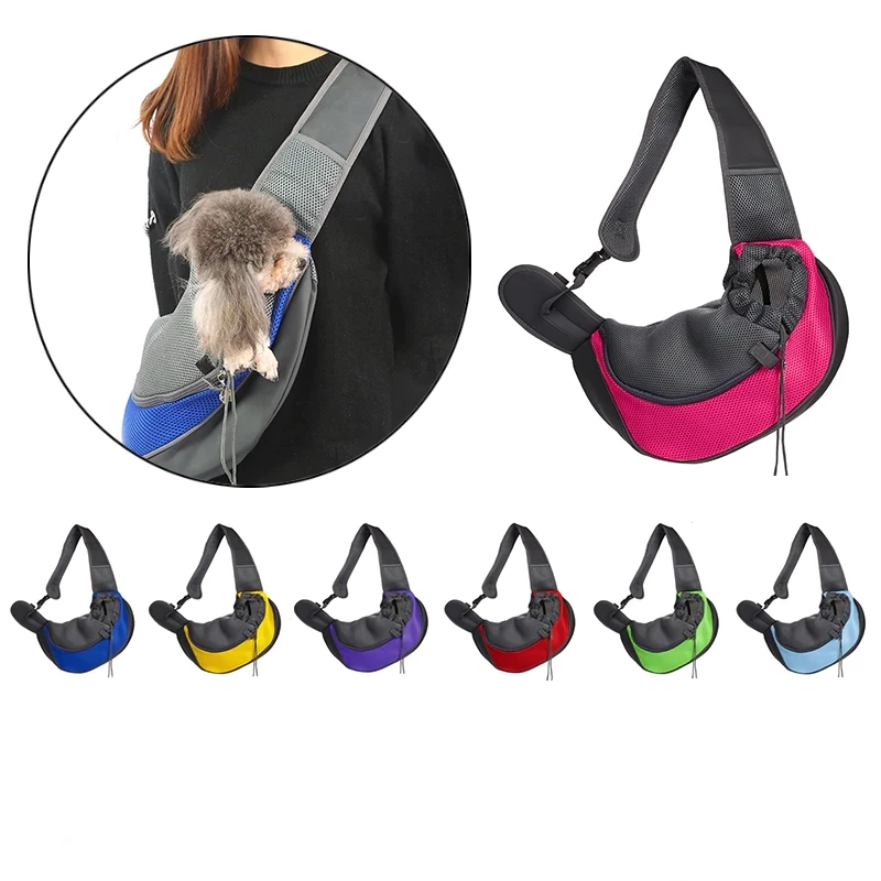 Pet transport schoudertas