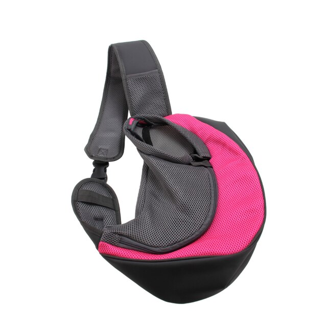 Pet transport schoudertas